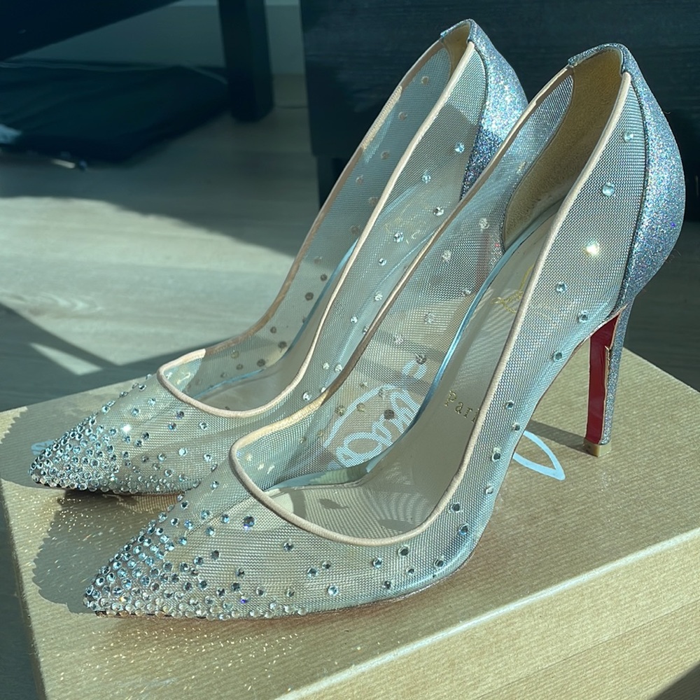 Christian Louboutin Body Strass 100 - Picture 4 of 9